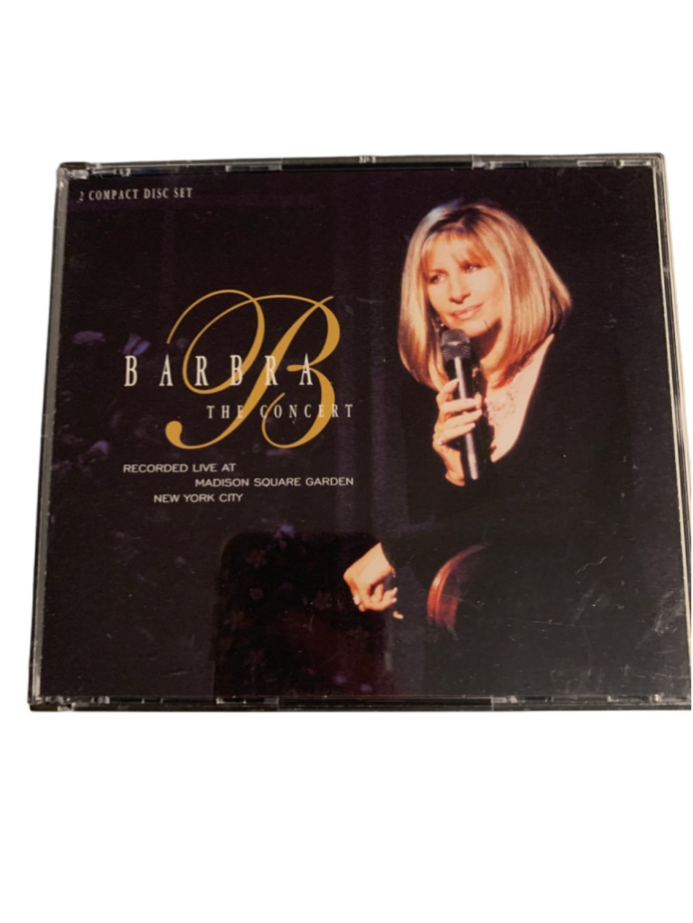 Barbra Streisand The Concert 2-CD Set Black and Gold